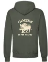 INSTINCTS Chasse Sweat Vert Chasseur & Fier