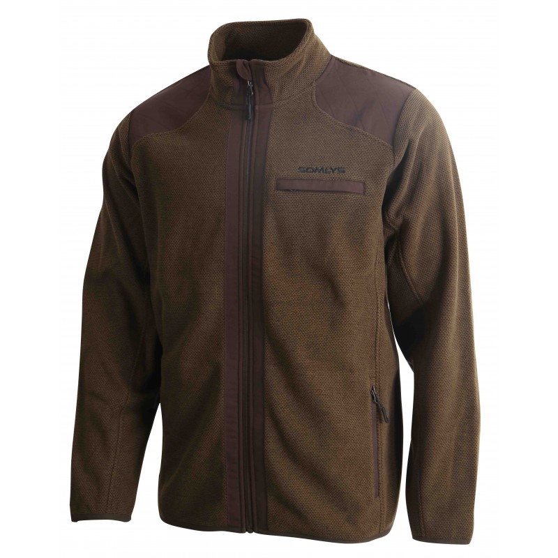 Somlys Blouson classie marron clair