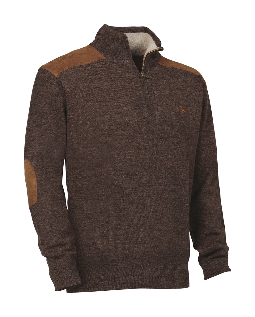 [4429323/M] Ligne Verney Carron Pull Fox zippe (M)