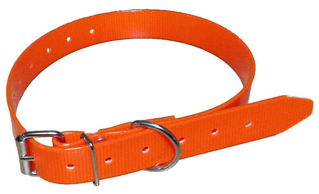 [1547503/OR] HB dog Collier eco PU (Orange)