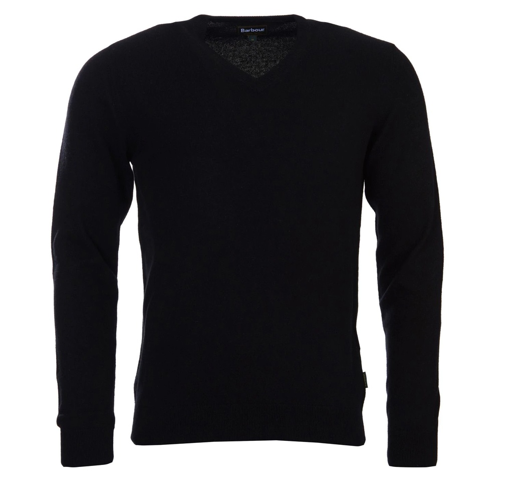 [7139374/M] Barbour Harrow V neck (M, black)