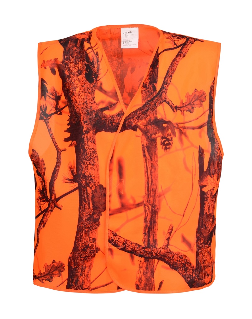 [1079122/0810] Percussion Gilet traque ghostcamo enfant (8-10ans)