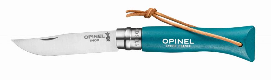 [6117659/TU] Opinel Baroudeur N°06 Colorama (Turquoise)
