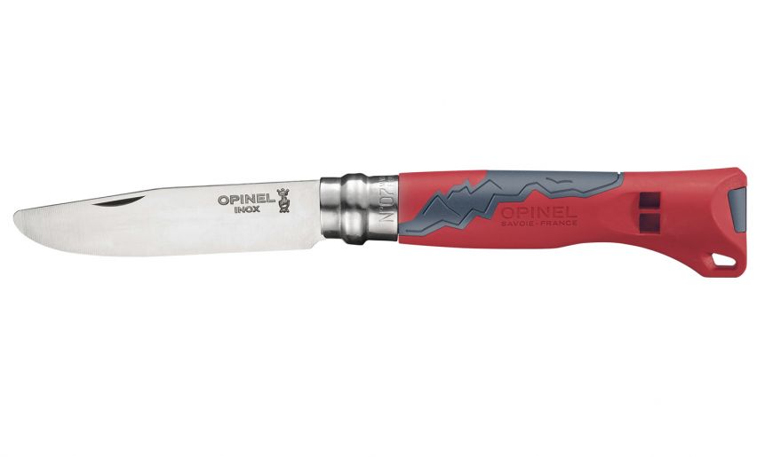 [6117619/R] Opinel Outdoor junior n°7 (Rouge)