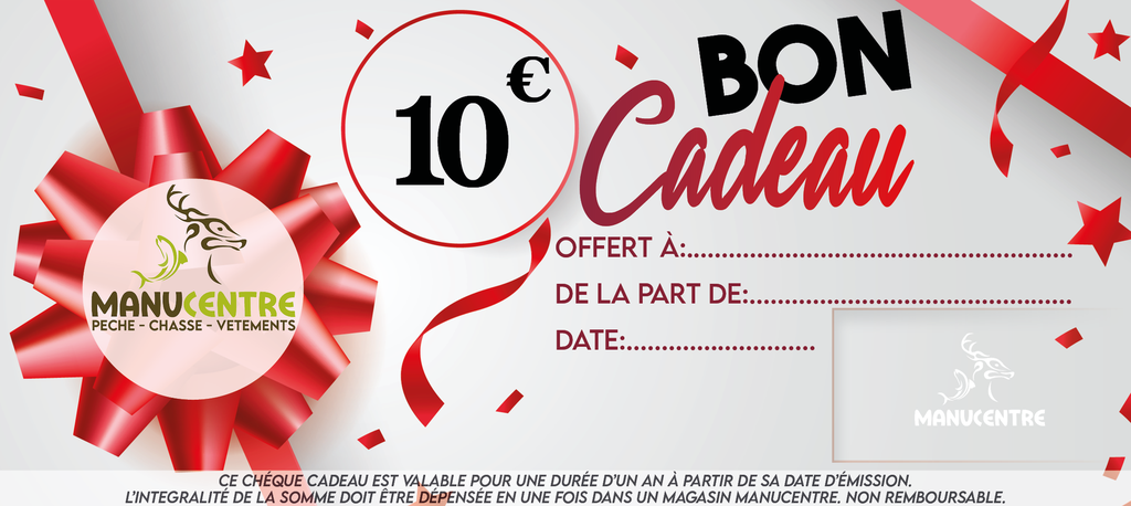 [BONDACHAT/10] Manucentre Bon d'Achat (10€)