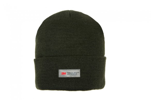 [1739458/KA] Bonnet thinsulate tricot a revers (Kaki)