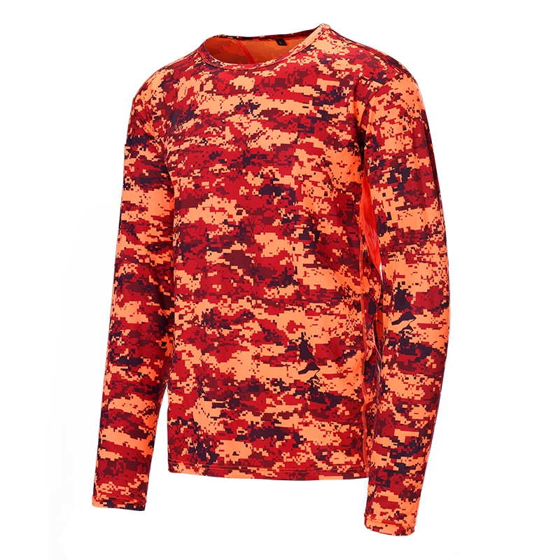 [1949305/S] Stagunt Tee shirt Orset ML (S, Blaze pixel)