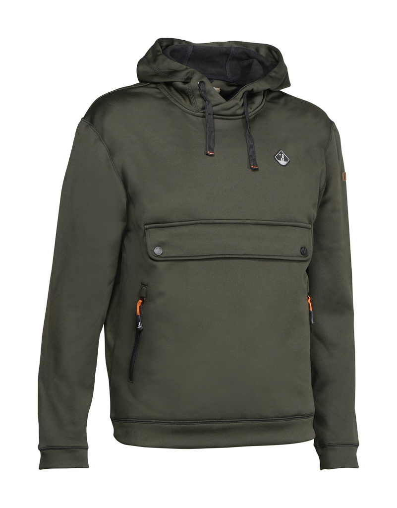 [1079332/S] Percussion Sweatshirt à capuche (S, Kaki)