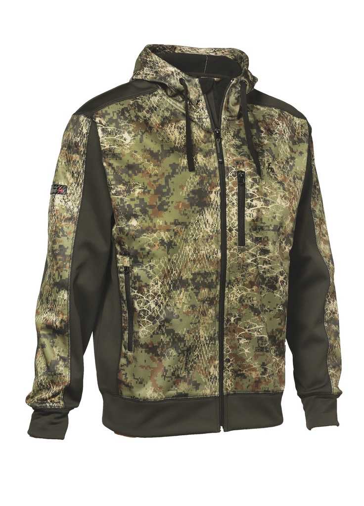 [4429063/M] Pro Hunt Blouson zippe Wolf (M, kaki snake forest)