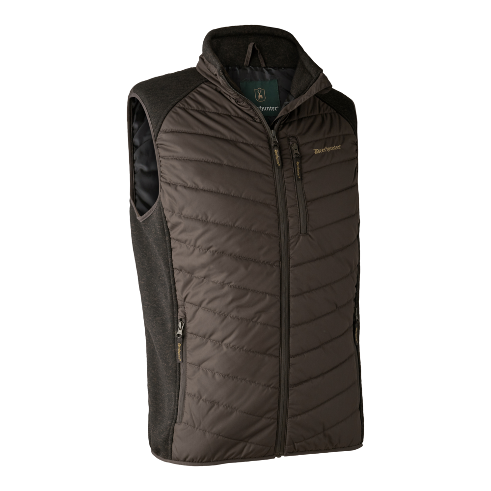 [1959108/S] Deerhunter Gilet doudoune Moor a tricot (S)