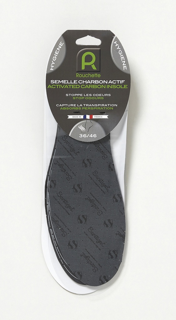 [1778301] Rouchette Semelle charbon gris