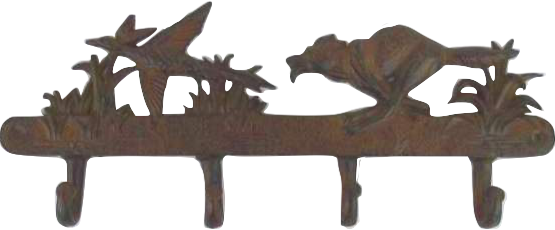 [22777114] Porte manteau chien faisan