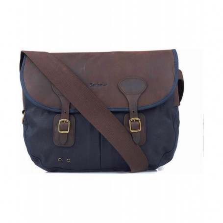 [7137718/NA] Barbour Wax Leather Tarras (Navy)
