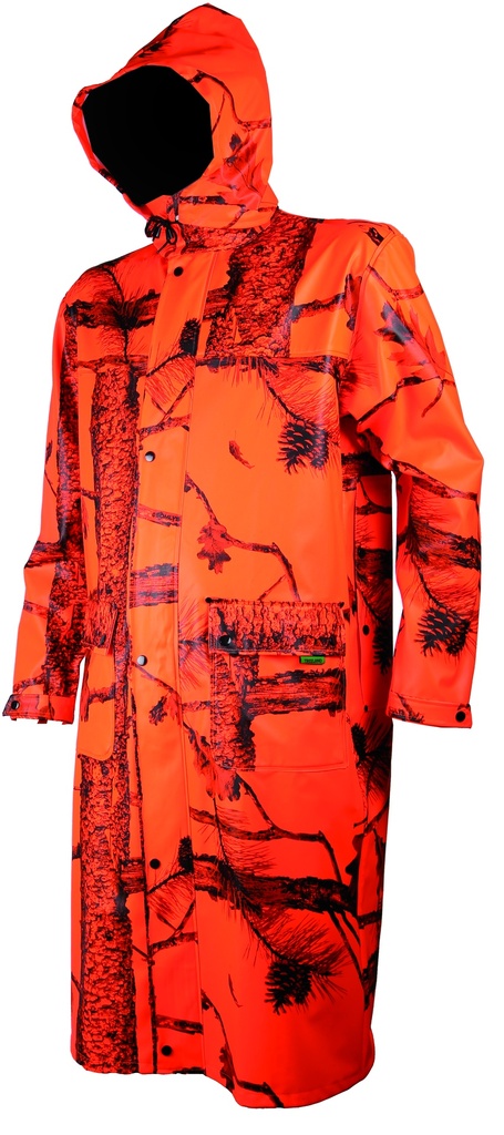 [2979627/M] Treeland Manteau camo orange (M)